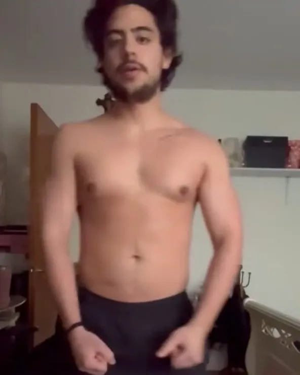 Transformación física de un cliente — antes